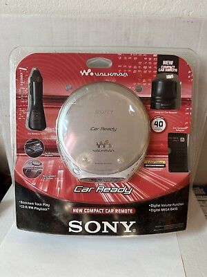 #ad Sony Car Ready CD Player w Car Kit Model D EJ368CK w Remote amp; More New Sealed $210.00