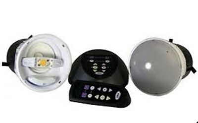 #ad 2 Klipsch E2 Light Speakers Wireless ceiling speakersLED Lightscontroller New C $65.00
