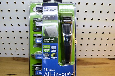 #ad Philips Norelco Multigroomer All in One Trimmer Series 3000 13 Piece $17.99