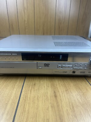 #ad PANASONIC SA HT75 Home Theater Receiver w 5 Disc DVD CD Player NO REMOTE $45.12