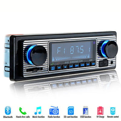 #ad Bluetooth Car In dash MP3 Stereo Radio Player FM USB SD AUX Remote Control $35.00