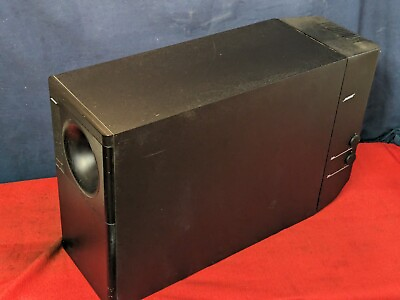 #ad Bose Powered Acoustimass 25 Series II Speaker System Black Subwoofer NO CORDS $99.99