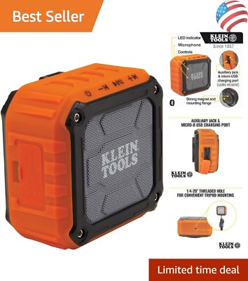 #ad Bluetooth Speaker Loud and Clear Sound Long Battery Life Rugged Design $79.99