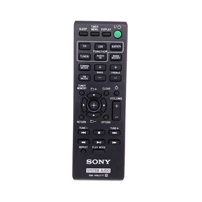 #ad New Replace RM AMU171 For Sony System Audio Remote Control HCDSBT100 HCD SBT100 AU $11.62