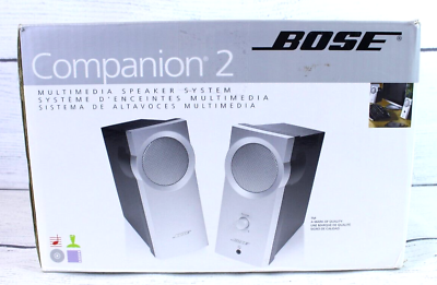 #ad Bose Companion 2 Multimedia Speaker System 120V $85.00