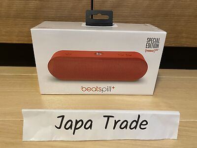 #ad Beats by Dr. Dre Pill Red Wireless Portable Bluetooth Speaker ML4Q2PA A Box JP $167.50