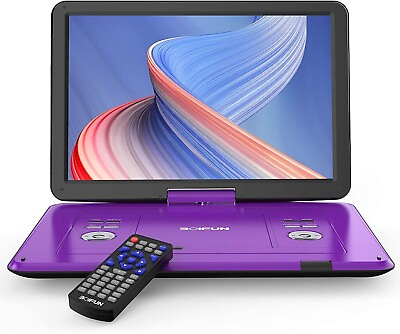 #ad 17.5quot; Portable DVD Player with HD Swivel ScreenRegion FreeHigh Volume Speaker $100.09