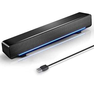 #ad Computer PC Bluetooth Soundbar Speakers Wireless USB Powered Laptop Desktop NEW $19.95