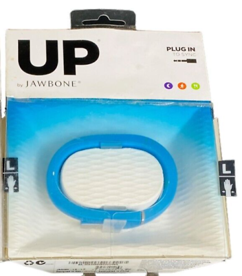 #ad Jawbone UP Activity Tracker Wristband Large Blue $12.88