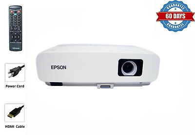 #ad 2600 ANSI Lumens 3LCD Color Projector HD HDMI 1080 for Bar Restaurant w bundle $113.90