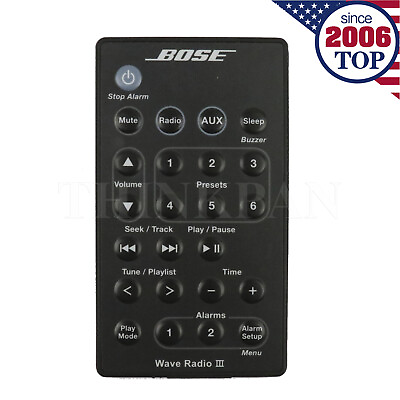 #ad Original Bose Wave Radio Ⅲ Remote Control Works Good Battery $12.99