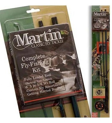 #ad Martin Complete Fly Fishing Kit $30.76