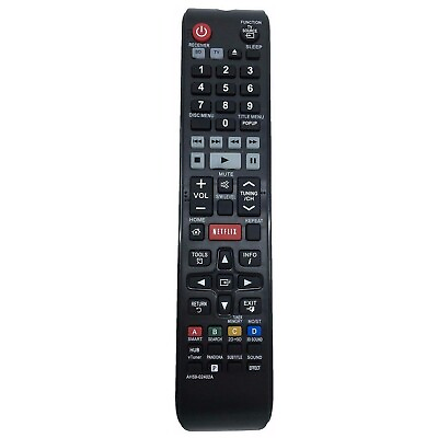 #ad AH59 02402A Replace Remote Control Fit For Samsung Home Theater BD TV HT E5400 $7.60
