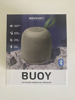 #ad Merkury Innovations Buoy outdoor wireless speaker New $17.99