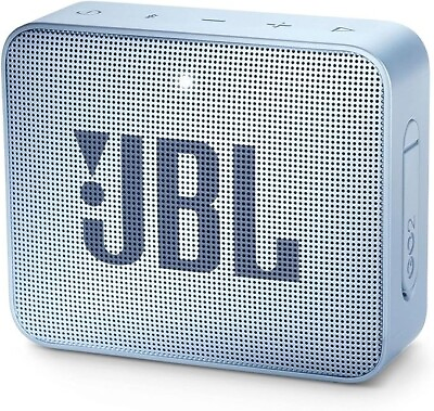#ad JBL GO2 Waterproof Ultra Portable Bluetooth Speaker Cyan $25.99