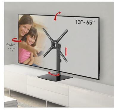 #ad Barkan S320 Tabletop TV Mount Stand Base $68.95