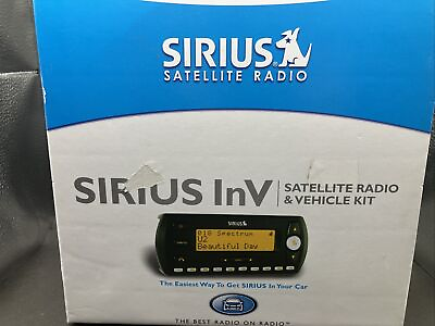 #ad Sirius InV Satellite Radio Receiver amp; Vehicle Car Kit SV2 TK1 NEW OPEN BOX $49.00