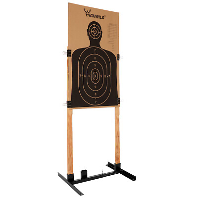 #ad Adjustable Target Stand Base for Paper Shooting Cardboard Silhouette H 1 Pack $32.99