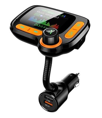 #ad Bluetooth FM Transmitter Car AdapterSupport Wireless Handsfree Call and MP3 ... $38.10