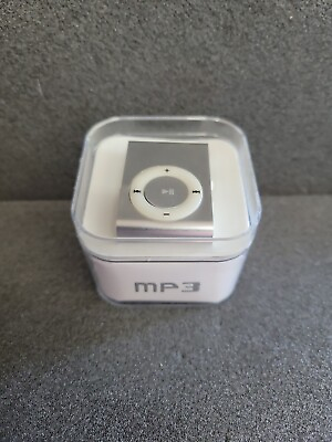 #ad MP3 Multimedia Player with 1GB USB Flash Disk Small Silver With Clip $8.95