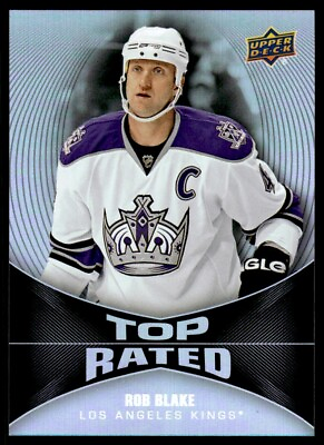 #ad 2016 17 Upper Deck Overtime Top Rated Rob Blake Los Angeles Kings #TR 12 C $2.40
