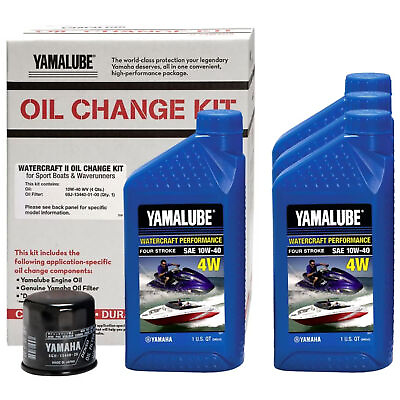#ad Yamaha New OEM Watercraft II Oil Change Kit LUB WTRCG KT 10 $47.94