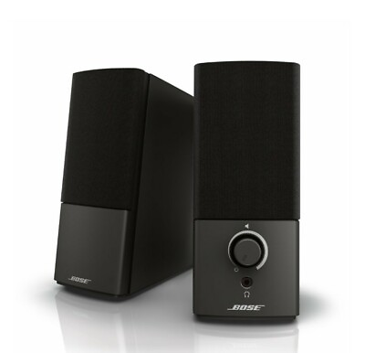 #ad Bose Companion 2 Series Multimedia Speaker System Black Factory Sealed $119.99