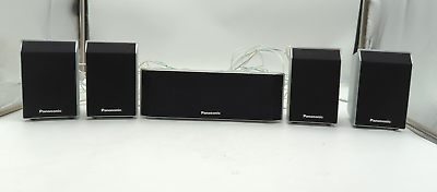 #ad Panasonic Surround Sound Speakers Set Of 5 SB HC750 SB HF650 SB HS650 $65.86