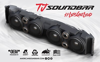 #ad TJ American SoundBar Jeep Wrangler Empty Speaker Enclosure $469.00