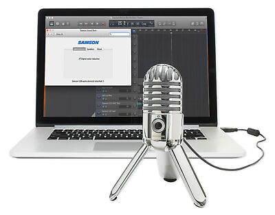 #ad Samson Meteor Mic USB Condenser Podcasting Podcast Recording Desktop Microphone $39.99
