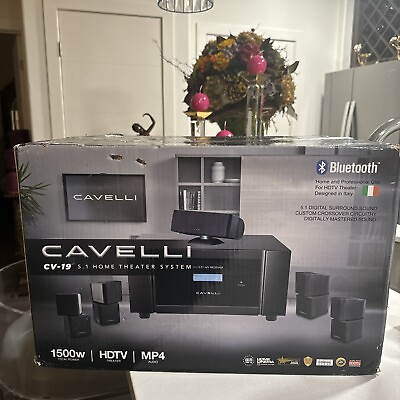 #ad Cavelli CV 19 Home Theater System $215.00