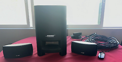 #ad Bose CineMate Series II Home Theater Speaker System Complete w Remote amp; manual $255.00