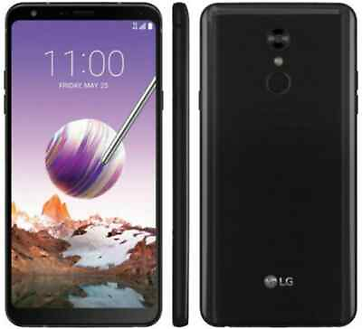 #ad LG Stylo 4 LM Q710 FGN T Mobile Only 32GB Aurora Black Good $35.00