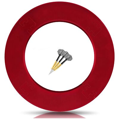 #ad Dart Surround for All Brands – dartboards – Darts Collection – red Ring Stabl... $41.47