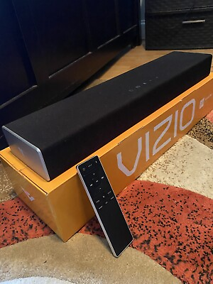 #ad Vizio 2.0 Bluetooth Sound Bar 91db spl Cables Included Pre owned $90.00