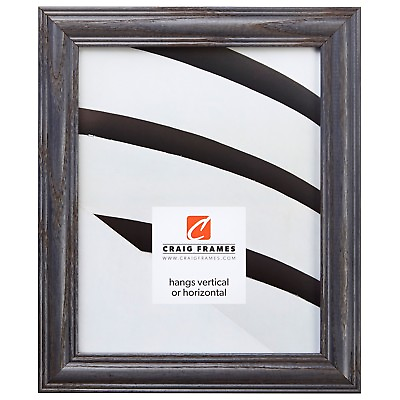 #ad Craig Frames Wiltshire 440 1.25quot; Riverstone Gray Solid Wood Picture Frame $41.99