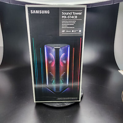 #ad Samsung 140W Bluetooth Wireless Sound Tower Party Lights MX ST4CB BRAND NEW $144.90