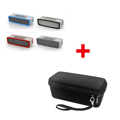 #ad EVA Storage Case Bag Soft Silicone Cover For Bose Soundlink Mini I II Bluetoot $14.99