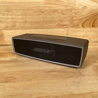#ad Bose SoundLink Mini 416912 Black Wireless Bluetooth Rechargeable Compact Speaker $67.99