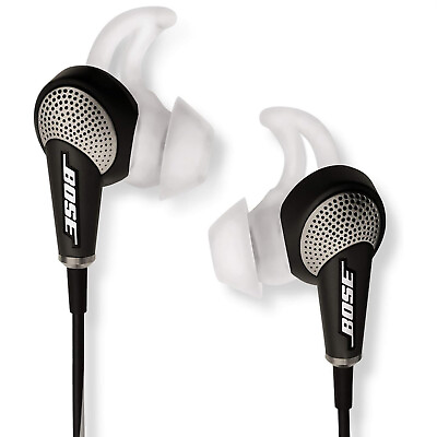 #ad Bose QuietComfort 20 QC20i Noise Cancelling Headphones for Apple iOS Gray $112.00