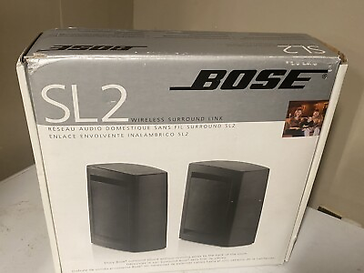 #ad New Bose SL2 Main Link Speakers In Open Box 100% Never Been Used $298.00