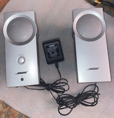 #ad Bose Companion 2 Series Multimedia Computer Speakers Great Sound Power Supply $35.00