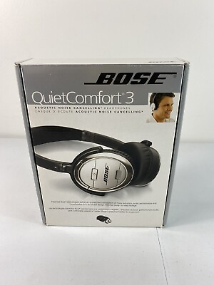 #ad New Opened Bose QC3 Quietcomfort 3 Noise Cancelling Wired Headphones *Read* $295.00