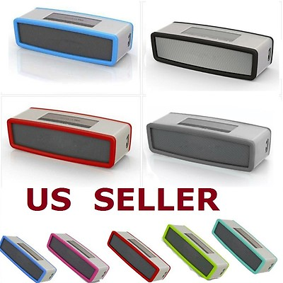 #ad Silicone Carry Case Bag Travel Box for BOSE SoundLink Mini Bluetooth Speaker $9.16