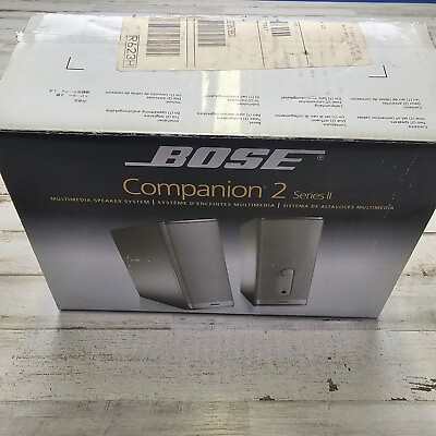 #ad #ad Bose Companion 2 Series II Portable Speaker System Gray NIB Open Box $69.99