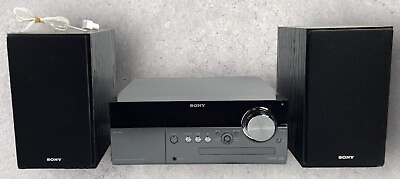 #ad Sony Stereo System iPod Dock HCD MX500i AM FM w SS CMX500u Speakers Tested LOUD $102.00