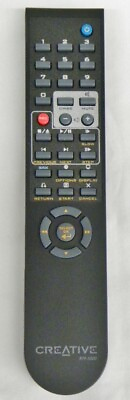 #ad Original Creative RM 1000 Remote Control for Home Audio Stereo System MINT $19.95