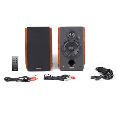 #ad Edifier R1700BT Bluetooth Bookshelf Speakers Active Near Field Studio Monitors $113.99