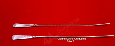 #ad 4A Uterine Sound Graduated $65.55