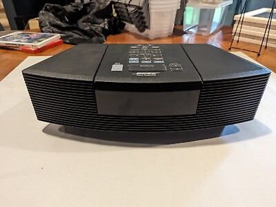 #ad Bose Wave Radio CD Player AWRC 1G Black No Remote OEM Tested Works Great $124.99